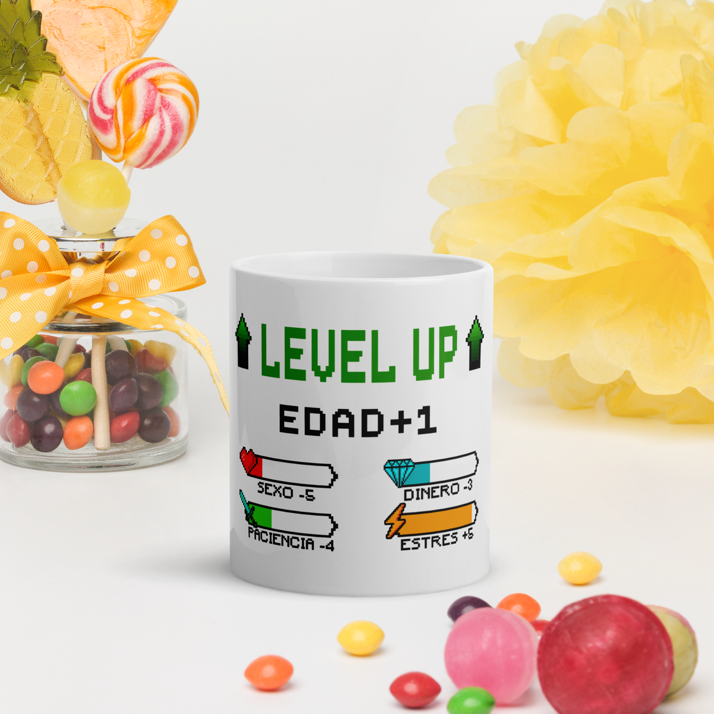 Taza Level Up