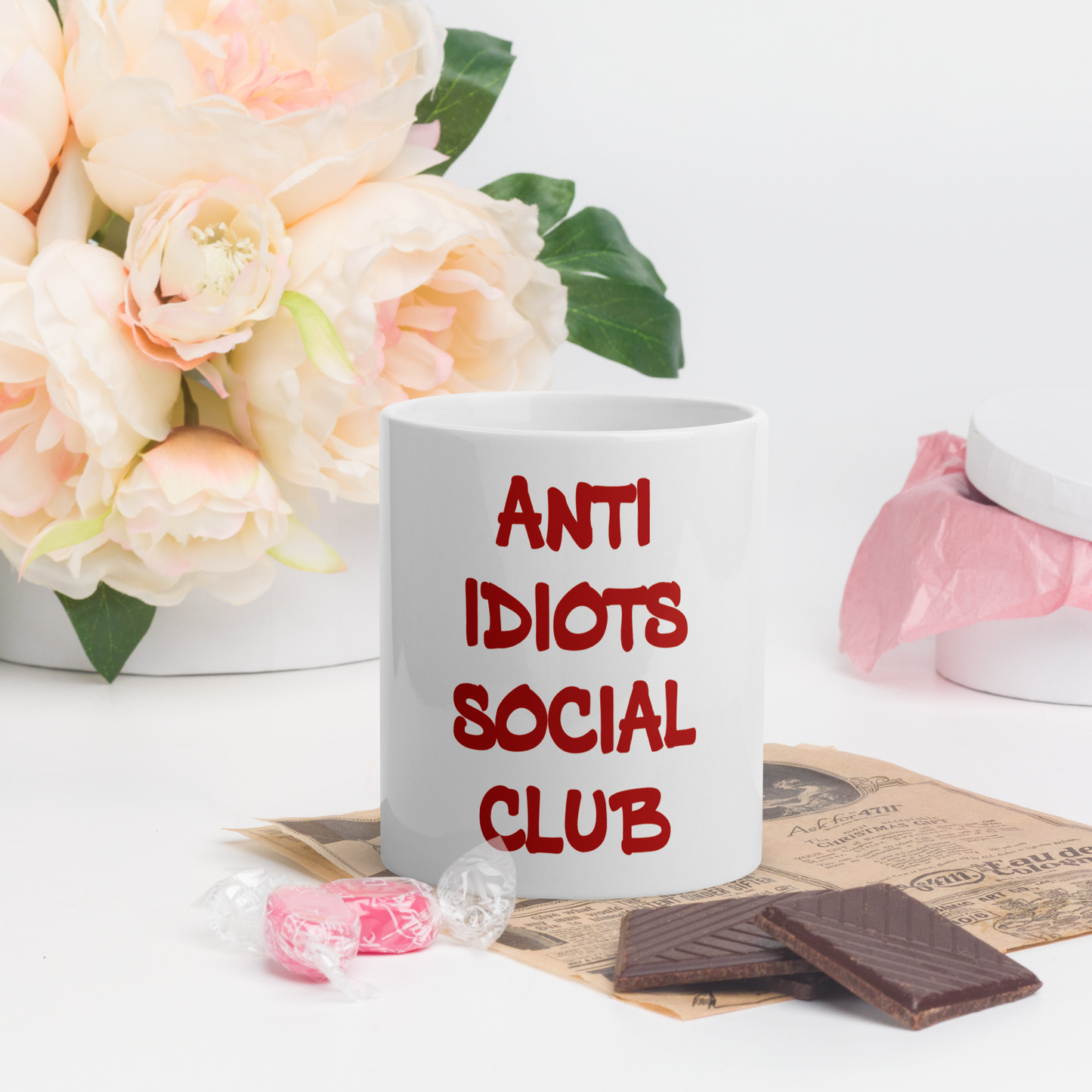 Taza Anti Idiots Social Club